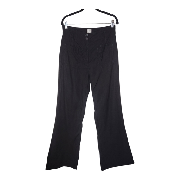 Maeve The Junie Jean Black Wide Leg Flare Pants 31T Tall Inseam 35" - Picture 1 of 8